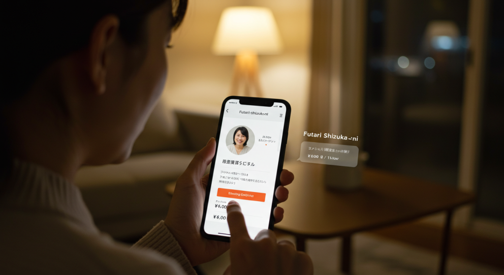 初めての予約—緊張と期待が入り混じる心境
