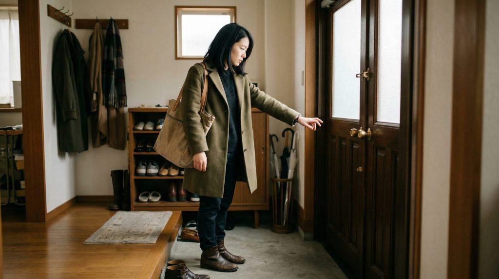 ひとりだと玄関から出られない日がある